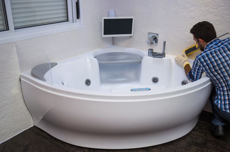 Space-Saving Corner Bathtubs